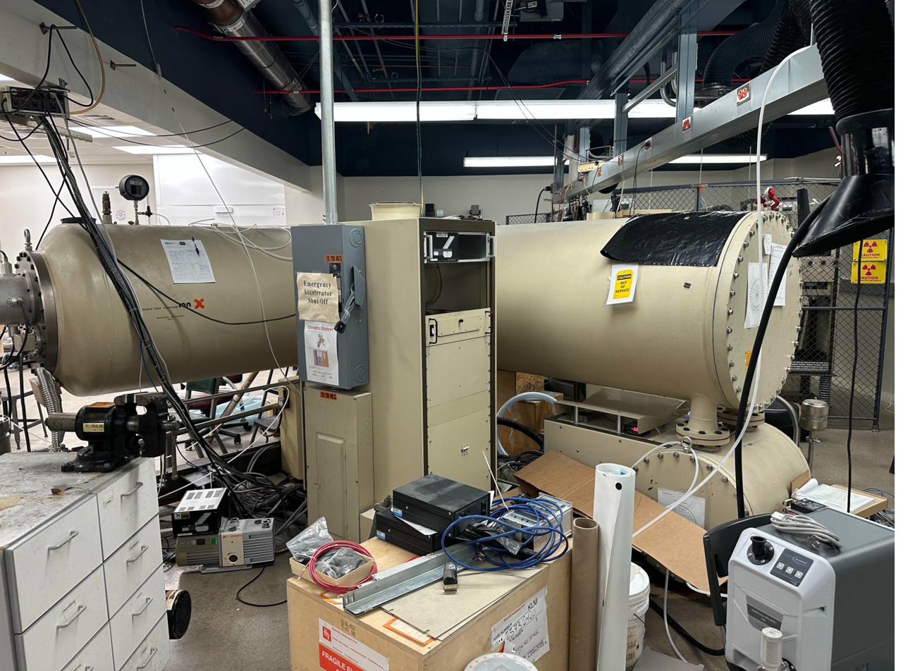 SF6 accelerator pressure vessel at ASU IBeAM facility